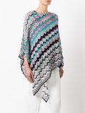 asymmetric poncho 