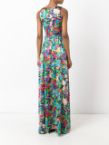 neon print dress 