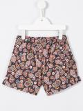 'Neon Paisley' swim shorts