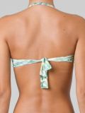 printed bikini top