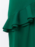 ruffle detail dress