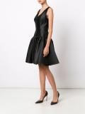 drop waist flared dress