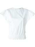 ruched elastic waist tank top