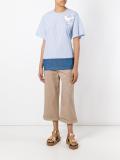 flared cropped trousers
