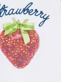 strawberry design tank top