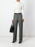 frill detail roll neck jumper