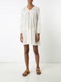 gauze tiered dress