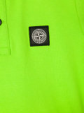logo patch polo shirt 