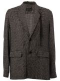 strap detail blazer