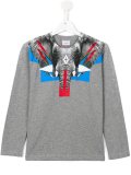 elephant print T-shirt