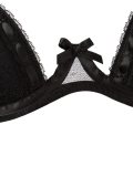 'Carla Noir' cut-out bra