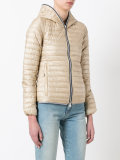 hooded puffer jacket