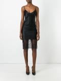 lace hem slip dress