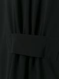 three-quarters sleeve boxy coat