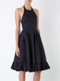 double ruffle hem dress