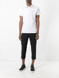 embroidered logo polo shirt 