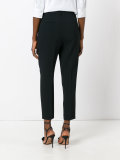 tapered cropped trousers