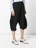 cropped ribbed trousers