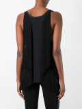fringed panel tank top