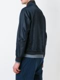 button-front bomber jacket