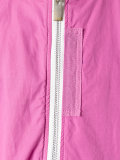two-toned zip jacket