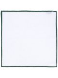 contrast trim pocket square 