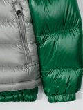 padded long sleeved gilet 