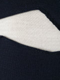 panel detail lightweight knitted jumper