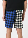 gingham pattern shorts