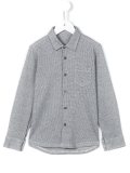 micro check shirt