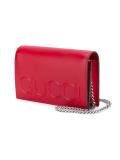 Leather Logo Cross Body Bag