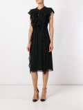 sleeveless frill dress
