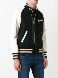 panelled bomber jacket 