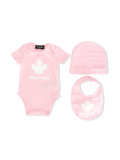 maple leaf print body set