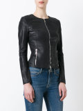 zipped jacket