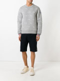 trumpet print sweatshirt