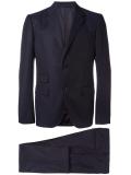 dot patterned suit