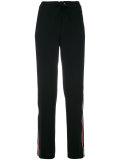 side stripe track pants