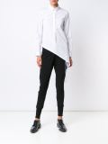 skinny deconstructed trousers