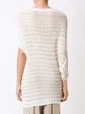 asymmetric knit blouse