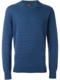ribbed crew neck knit