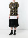 sequin embellished shortsleeved jumper 