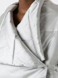 wrap around padded jacket