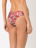 abstract print bikini bottom