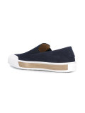 contrast slip-on sneakers