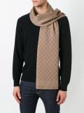 logo motif scarf