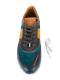 panelled sneakers