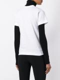 heart print T-shirt