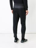 contrast trim joggers