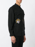 embroidered tiger shirt